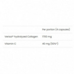 VPLab Nutrition Ultravit Collagen Type I & III Uztura bagātinātājs 120 kapsulas