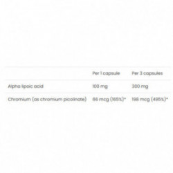 VPLab Nutrition Alpha Lipoic Acid Alfa lipoīnskābe 90 kapsulas