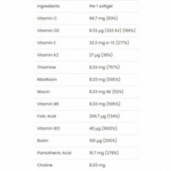 VPLab Nutrition Ultra Women`s Multivitamin Formula Multivitamīnu komplekss sievietēm 90 kapsulas