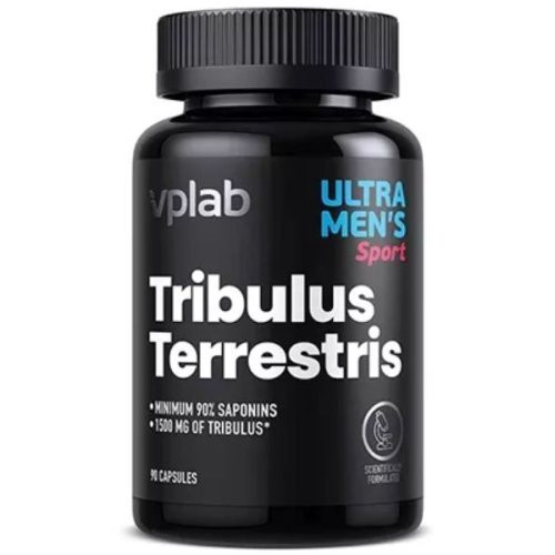 VPLab Nutrition Ultra Men's Sport Tribulus Terrestris Testosterona atbalsta uztura bagātinātājs vīriešiem 90 kapsulas