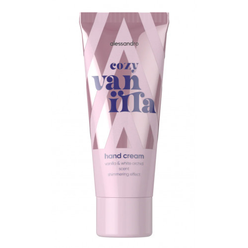 Alessandro Cozy Hand Cream With Shimmering Effect Mitrinošs roku krēms, kas piešķir mirdzumu 20ml