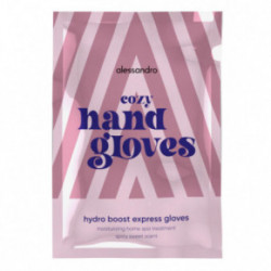 Alessandro Cozy Hydro Boost Express Hand Gloves Ātras iedarbības roku maska ​​ar hialuronskābi un niacinamīdu 1 pair