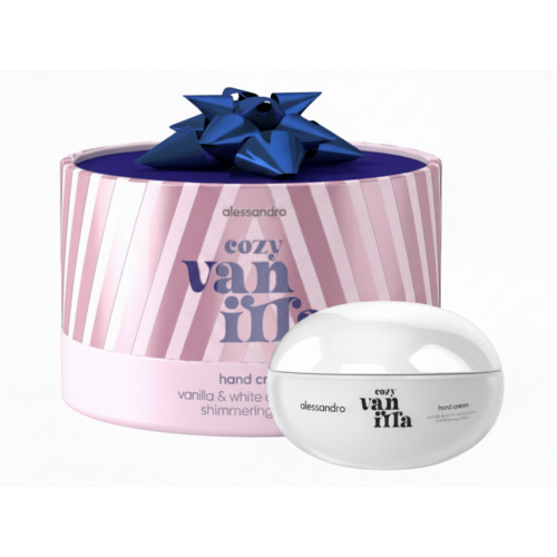 Alessandro Cozy Hand Cream With Shimmering Effect Mitrinošs roku krēms, kas piešķir mirdzumu 20ml