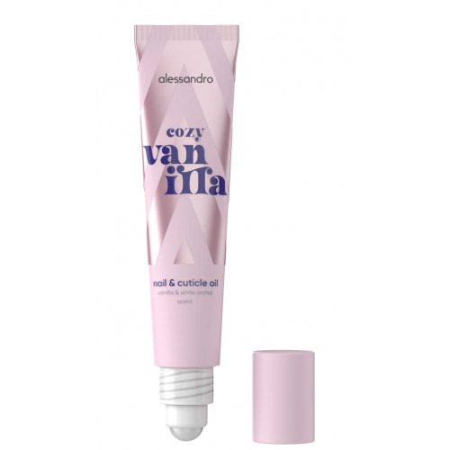 Alessandro Cozy Vanilla Nail & Cuticle Oil Nagu un kutikulas eļļa 15 ml