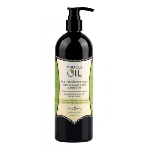 Hemp Seed Miracle Oil Tea Tree Shave Cream Skūšanās krēms 237ml