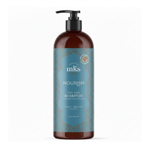 MKS eco Nourish Shampoo Light Breeze Šampūns plāniem matiem 296ml