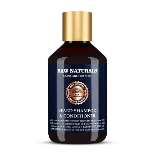 Raw Naturals Beard Shampoo & Conditioner Bārdas šampūns un kondicionieris 250ml