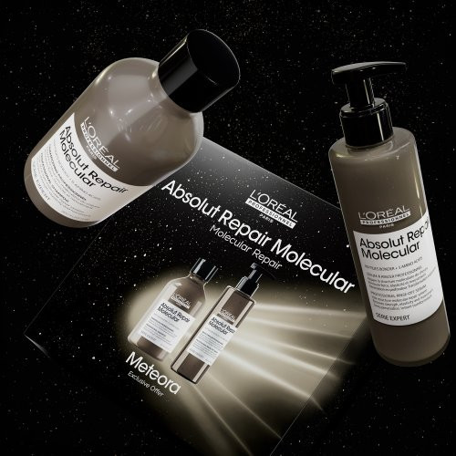 L'Oréal Professionnel Meteora Absolut Repair Molecular DUO Matu molekulāro struktūru atjaunojošs komplekts