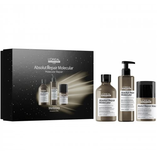 L'Oréal Professionnel Meteora Absolut Repair Molecular TRIO Matu struktūras atjaunošanas komplekts