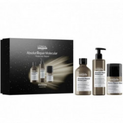 L'Oréal Professionnel Meteora Absolut Repair Molecular TRIO Matu struktūras atjaunošanas komplekts