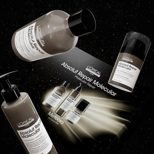 L'Oréal Professionnel Meteora Absolut Repair Molecular TRIO Matu struktūras atjaunošanas komplekts