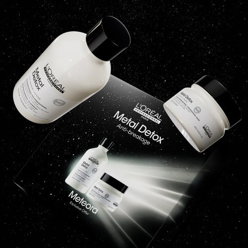 L'Oréal Professionnel Meteora Metal Detox DUO Komplekts visiem matu tipiem