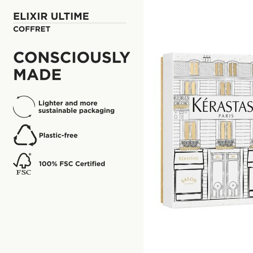 Kérastase Elixir Ultime Holidays Set Matu eļļas komplekts visiem matu tipiem 75ml+30ml
