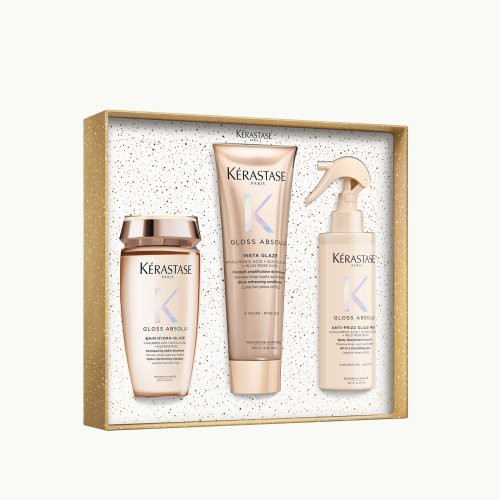Kérastase Gloss Absolu Holiday Gift Set 2025 Spīdumu piešķirošs matu kopšanas komplekts