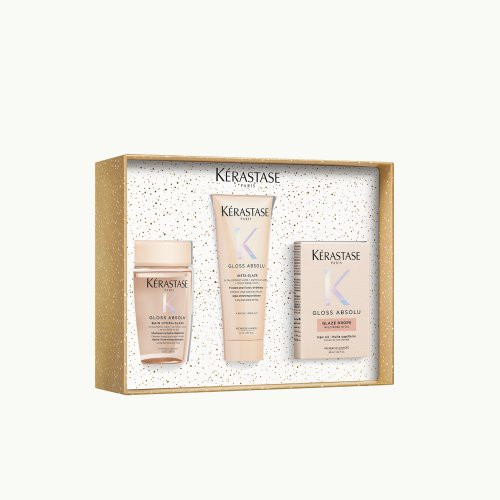 Kérastase Gloss Absolu Mini Holiday Gift Set 2025 Spīdumu piešķirošs matu kopšanas komplekts Komplekts
