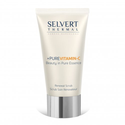 Selvert Thermal +Pure Vitamin-C Renewal Scrub Ādas skrubis ar C vitamīnu 50ml