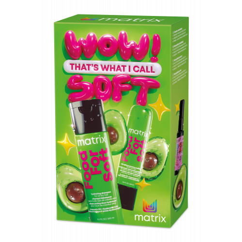 Matrix Food For Soft Hydrating Hair Care System Intensīvi mitrinošs matu kopšanas komplekts Komplekts