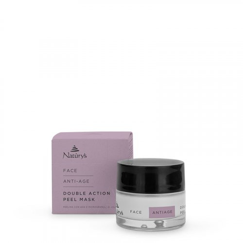 Naturys Face Anti-Age Double Action Peel Mask Divējāda efekta maska-skrubis 50ml