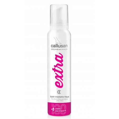 Callusan Extra Foot Cream Mousse Krēmveida putas ļoti sausām pēdām 125ml