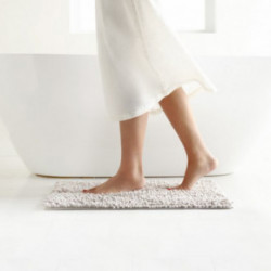 Norwex Chenille Floor Mat Šenila vannas paklājiņš Oatmeal
