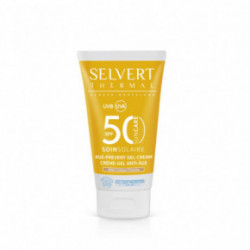 Selvert Thermal Age Prevent Gel-Cream with Colour SPF50 Aizsargājošs sejas krēms-gels SPF50 ar krāsu 50ml