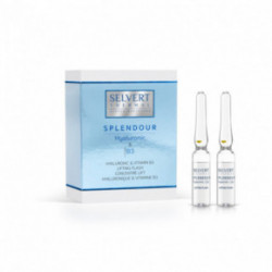 Selvert Thermal Hyaluronic & Vitamin B3 Lifting Flash Liftinga koncentrāts ar hialuronskābi un B3 vitamīnu 2x1,5ml