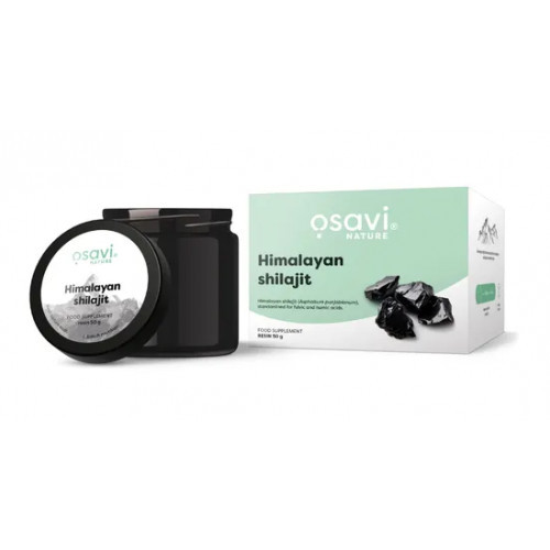 Osavi Himalayan Shilajit Uztura bagātinātājs Himalaju šiladžīts 25g