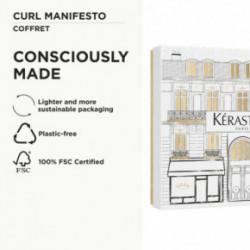 Kérastase Curl Manifesto Holiday Gift Set 2025 Viļņainu un cirtainu matu kopšanas komplekts