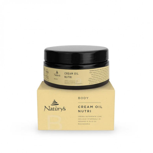 Naturys Body Cream Oil Nutri Barojošs ķermeņa krēms ar selerijas cilmes šūnām 250ml