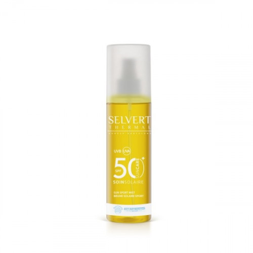 Selvert Thermal Sun Care Sun Sport Mist SPF50+ Aizsargājoša ķermeņa migla bez eļļas SPF50+ 200ml