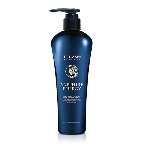 T-LAB Professional Sapphire Energy DUO Treatment Kondicionieris matu stiprināšanai un anti-novecošanās efektam 300ml