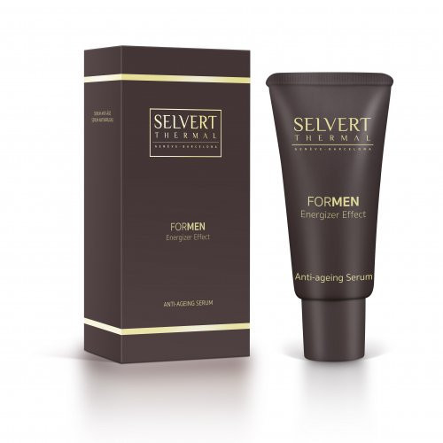 Selvert Thermal Anti-Ageing Serum for Men Pretgrumbu serums vīriešiem 30ml