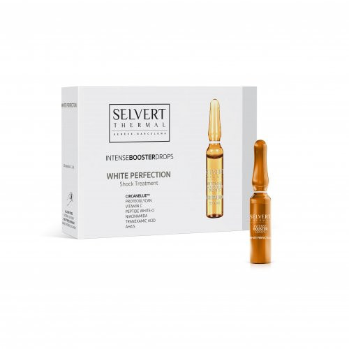 Selvert Thermal Intense Booster Drops - White Perfection Efektīvs koncentrāts pret ādas pigmentāciju 10 vnt. x 2ml