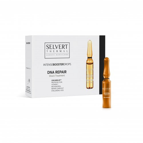 Selvert Thermal Intense Booster Drops - DNA Repair Efektīvs koncentrāts šūnu DNS aizsardzībai un atjaunošanai 10 vnt. x 2ml