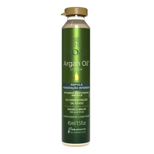 Inoar Argan Oil Ampola Argana eļļas ampula bojātiem matiem 45ml