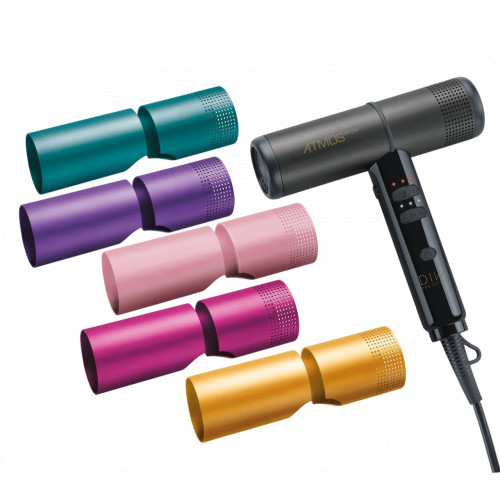 Diva Pro Styling Atmos Atom Replacement Sleeves Matu fēna uzmavas Coral Reef