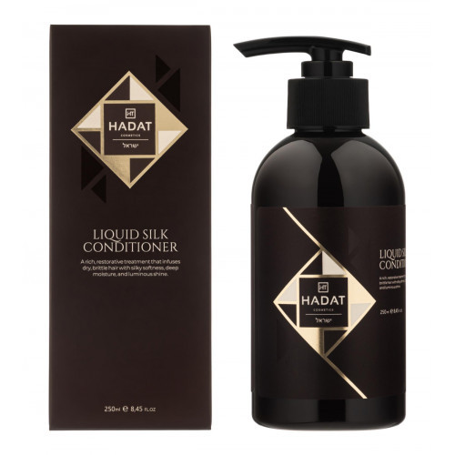 Hadat Cosmetics Liquid Silk Conditioner Spīdumu piešķirošs kondicionieris 250ml