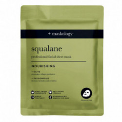 Maskology Squalane Professional Sheet Mask Lokšņu sejas maska ar skvalānu 22ml