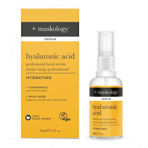 Maskology Hyaluronic Acid Professional Facial Serum Sejas serums ar hialuronskābi 30ml