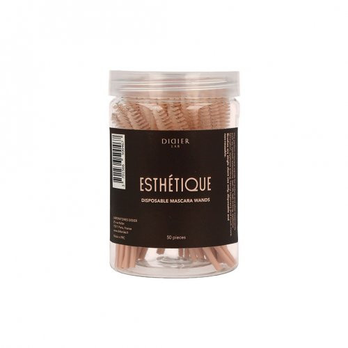 Didier Lab Esthétique Disposable Mascara Wands Vienreizējās skropstu un uzacu birstītes 50gab.