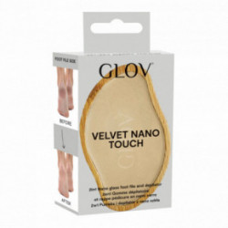 Glov Velvet Nano Touch Pumice and Nano Glass Epilator Pēdu vīle un matu noņemšanas rīks 1gab.