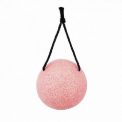 Glov Konjac Facial Sponge With Pink Clay Sejas sūklis Pink