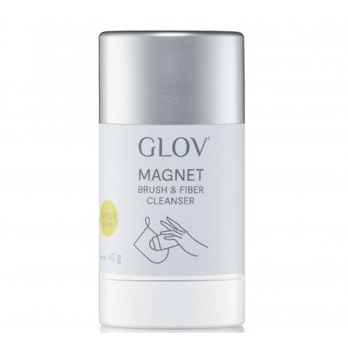 Glov Magnet Brush & Fiber Cleanser Cimdu un kosmētikas otu ziepes 40g