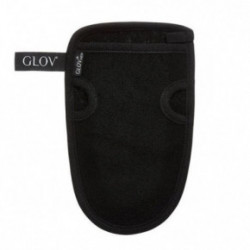 Glov Men's Exfoliation and Body Washing Glove Vīriešu skrubēšanas un ķermeņa mazgāšanas cimdš Black