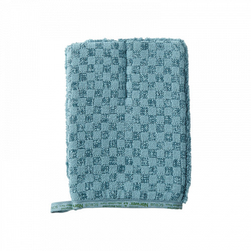 Norwex Bathroom Scrub Mitt Tīrīšanas cimds - skrubis Sea Blue