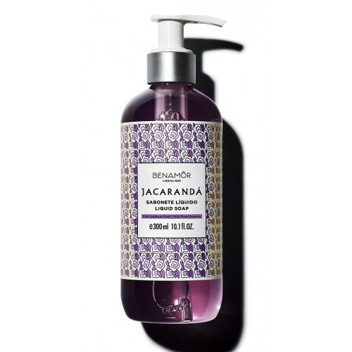 Benamor Jacarandá Calming Liquid Soap Nomierinošas šķidrās roku ziepes 300ml