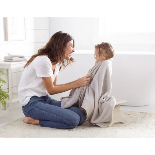 Norwex Ultra-Plush Bath Towel Plīša vannas dvielis Grey