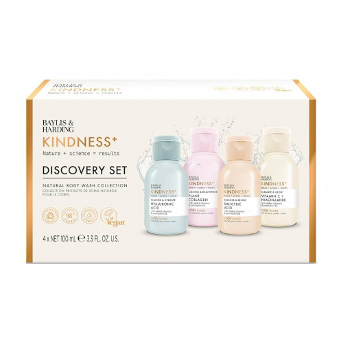 Baylis & Harding Kindness+ Range Discovery Gift Set Ķermeņa kopšanas komplekts Komplekts