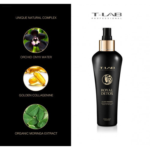 T-LAB Professional ROYAL DETOX Elixir Premier Eliksīrs 150ml