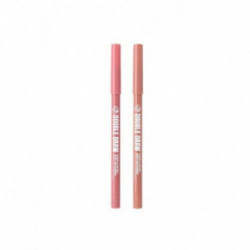 W7 Cosmetics Double Draw Lip Contour Duo Liners Lūpu kontūru zīmuļu duets Light 